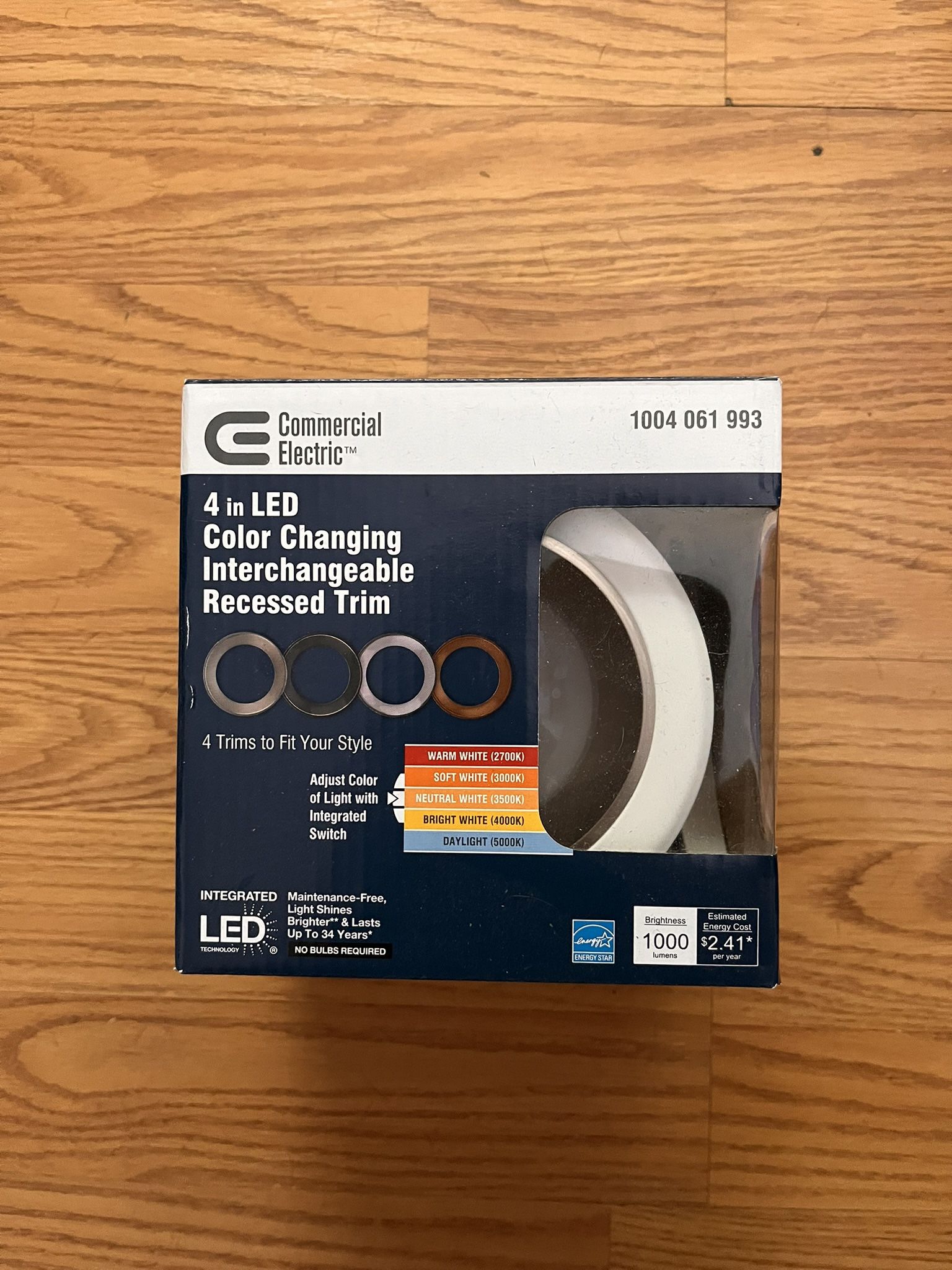 4 in LED Color Changing