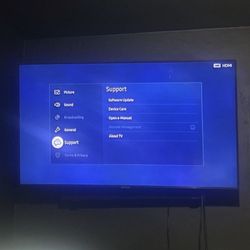 Samsung 50” Smart Tv