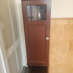 Skinny Wooden Cabinet