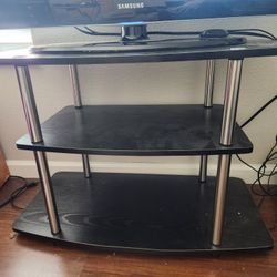 Black TV Stand