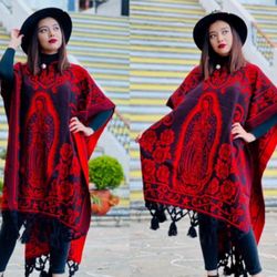 Capas, Virgin de Guadalupe - Ponchos, Virgin