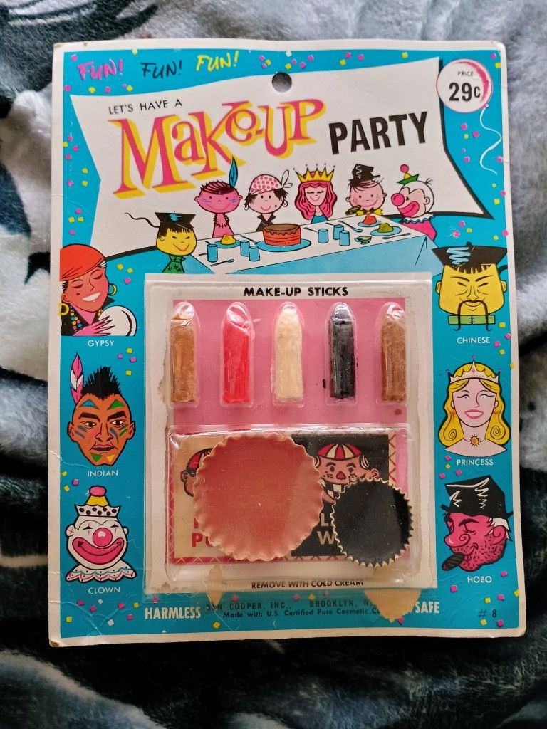 1960's Make Up Kit In Package