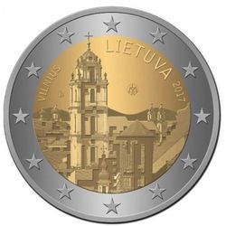 2 Euro Lietuva 2015,2016,2017