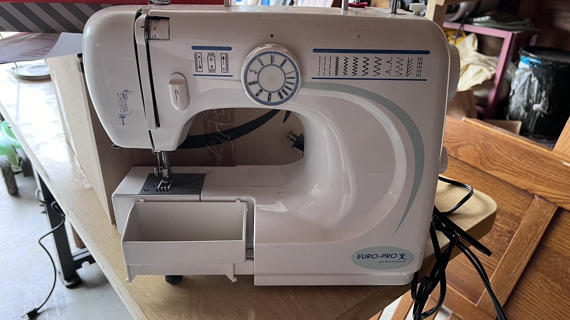 Euro Pro Sewing Machine 