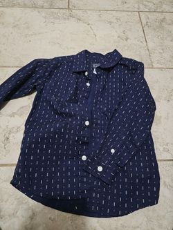 4t Boys Button Up