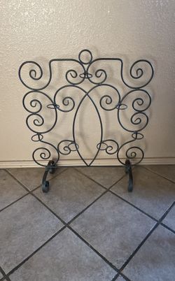 Home Interiors Metal Candle Holder