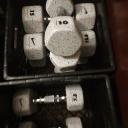 Brand New Set Of Nike Grind Dumbells 