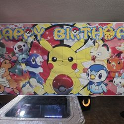 Pokémon Birthday Banner