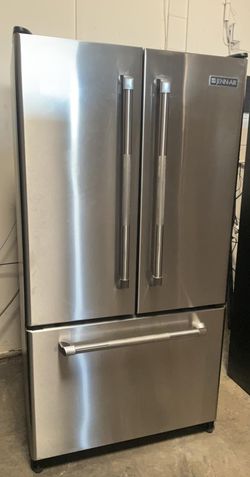 Jenn Air 3-Door Stainless Steel Refrigerator Fridge
