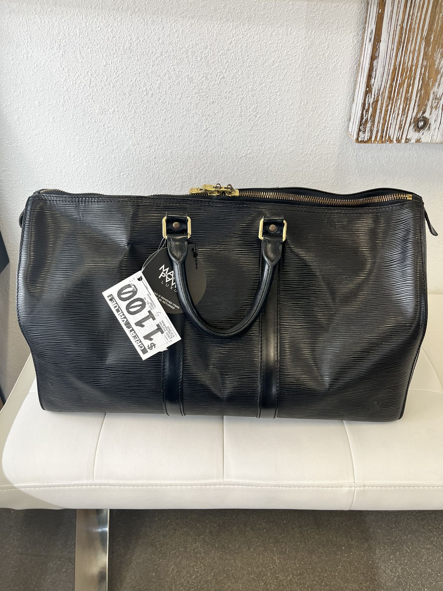 Louis Vuitton Epi Duffle Bag