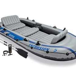 Inflatable Boat and Trolling Motor 