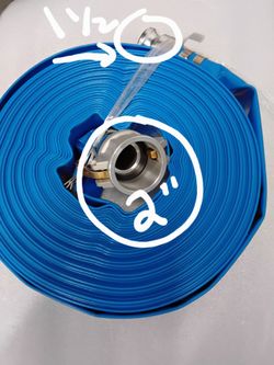 50Ft Blue Firehose Brand New in Box