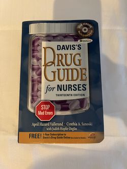 Davis’s Drug Guide For Nurses 