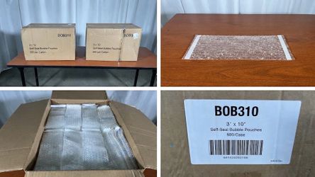 3” x 10” Self Seal Bubble Pouches