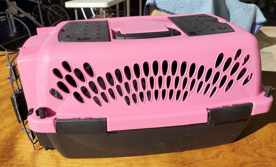 Pink Pet Carrier