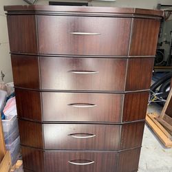 Solid wood dresser