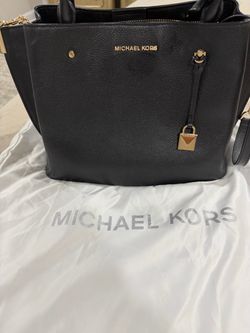 Michael Kors handbag black leather