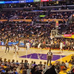Lakers Vs Pistons 11/18/2022 Section 109 Row 15