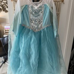 Frozen Elsa Princess Dress Size 5/6