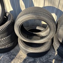 2 llantas 255/45/19 dela kumho 95% de vida 