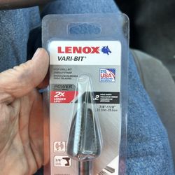 Lenox Step Drill Bit…New
