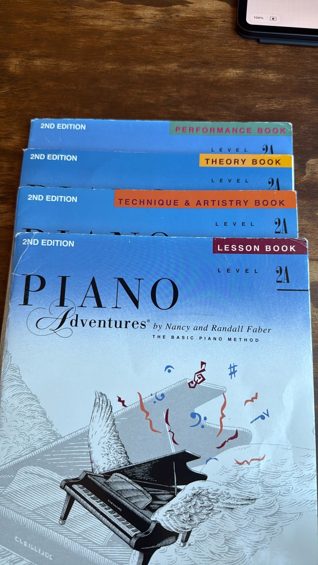 Faber Level 2A Piano Books
