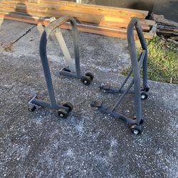 Universal Motorcycle Bike Stands Front And Rear 
