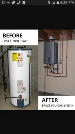 UNLIMITED HOT WATER HEATER