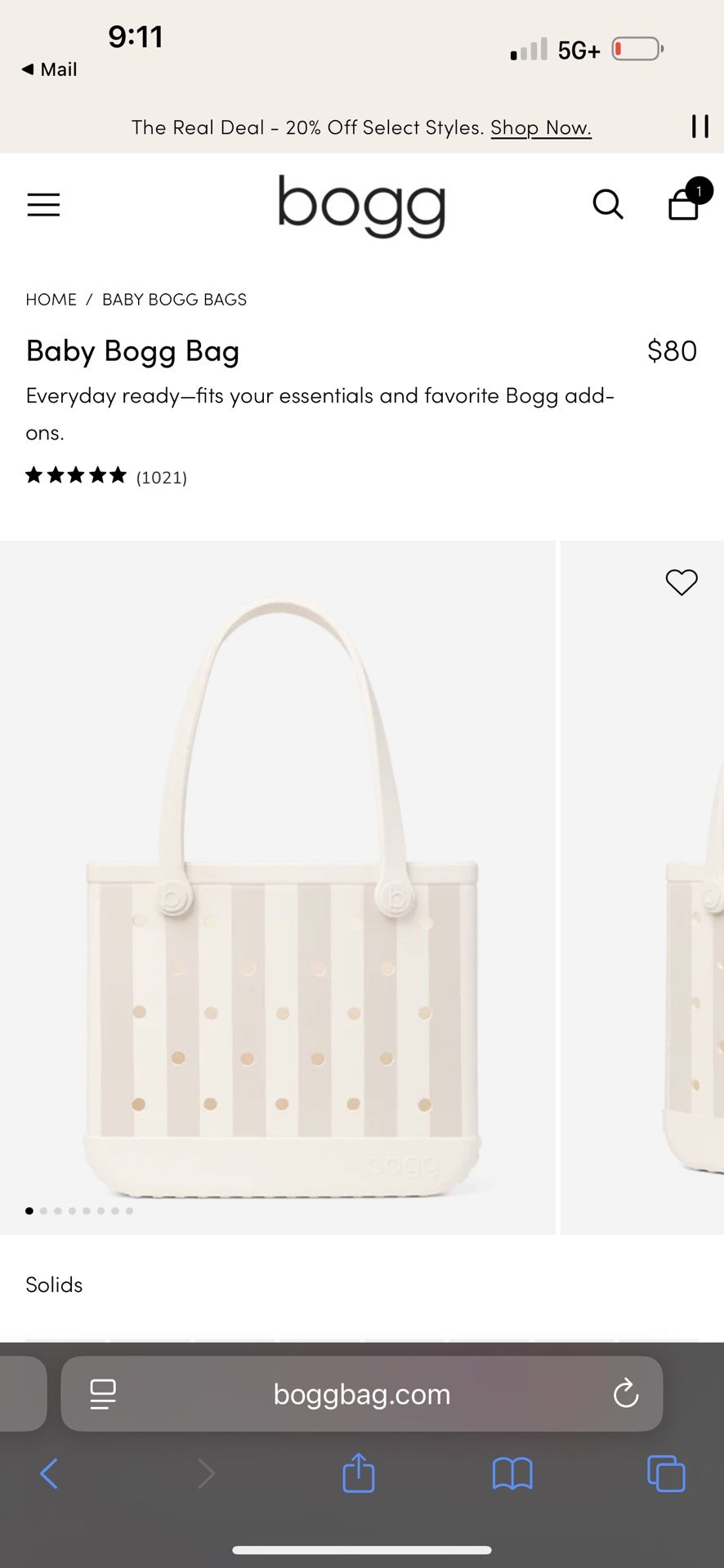 BOGG BEACH BAG