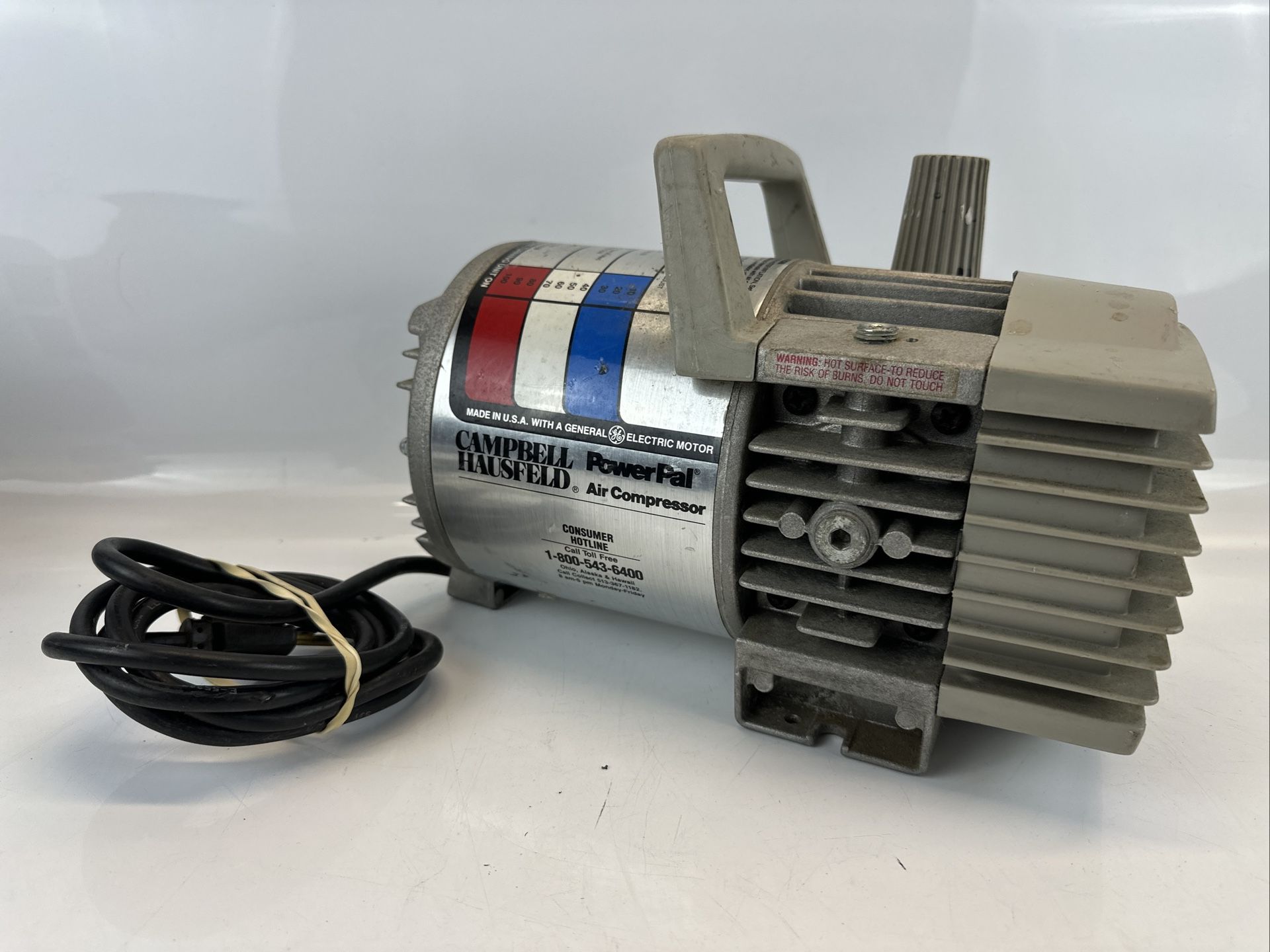 Campbell Hausfeld Power Pal Electric Tankless Air Compressor MT300002 WORKS