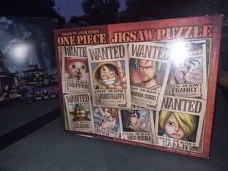One Piece Straw Hat Crew Wanted Poster Puzzle 1000 Piece (japan import)