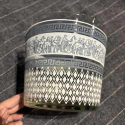 Vintage Glass ice bucket