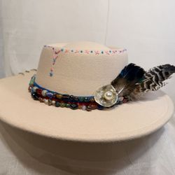 Handmade Whimsical Fedora