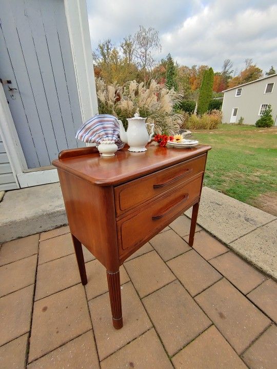 MCM Side Table Server Circa 1940