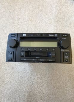 4Runner stock cd/cassette player