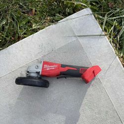 M18 18V Lithium-Ion Brushless Cordless 4-1/2 in./5 in. Grinder w/Paddle Switch (Tool-Only)