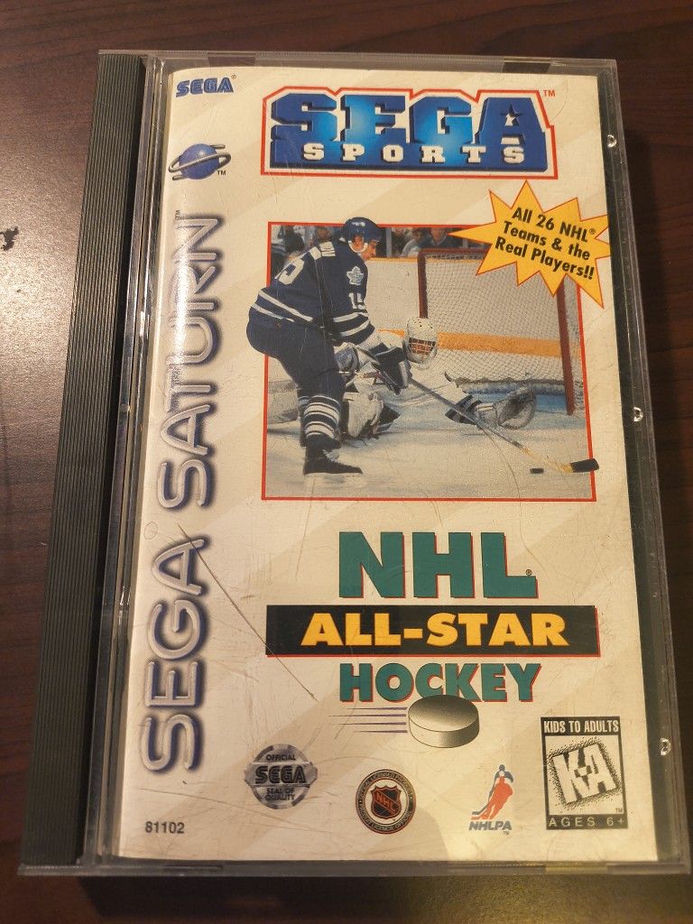 NHL All-Star Hockey (Sega Saturn)