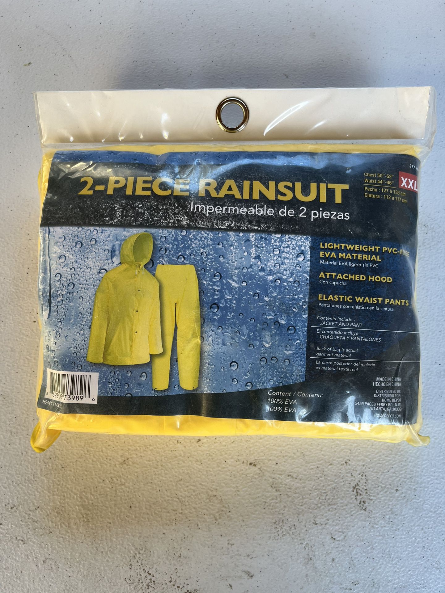2 Piece Rain Suit