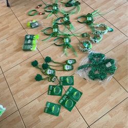 24 PC.  ASSORTMENT  ST PATTY DAY DECOR
