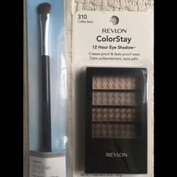Revlon ColorStay Eyeshadow & StudioTools Shadow Brush