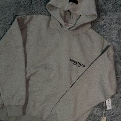 Essentials Dark oatmeal Hoodie