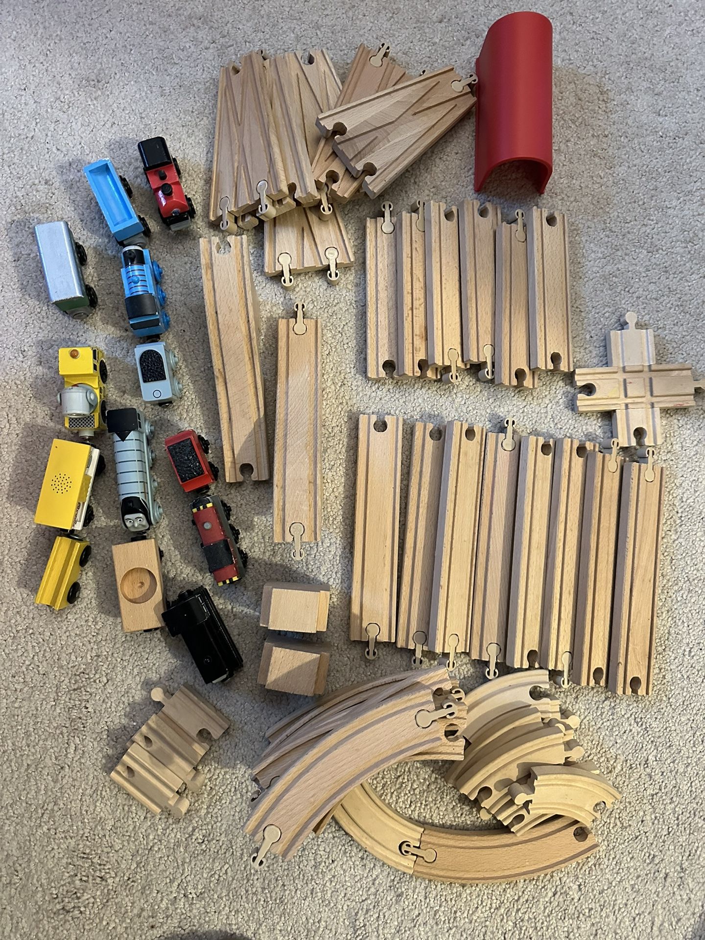 Wooden Train Set 