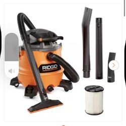 Rigid 16 Gallon Wet Dry Vac With Blower (Shop Vac)