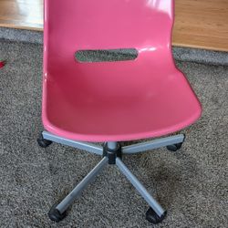 FREE Pink Plastic Office Chair