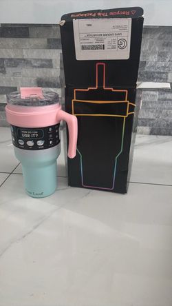 Your Leaf Insulated Tumbler with Handle