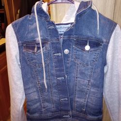 Nwt Jean Jacket