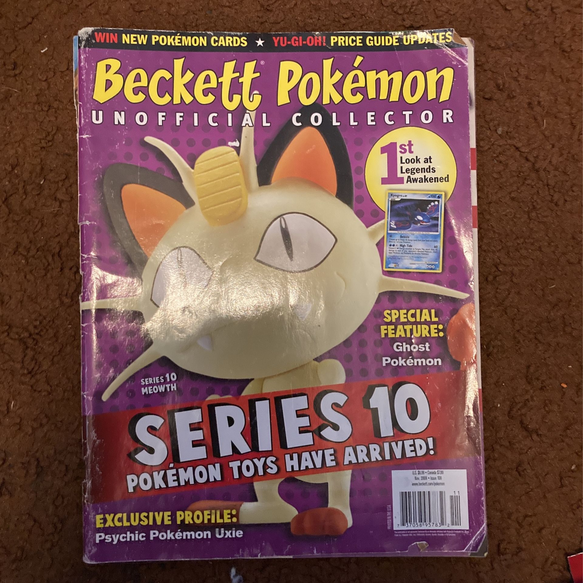 Beckett Pokémon Unofficial Collector Magazine Issue 108