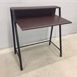 Desk with Built in Shelf