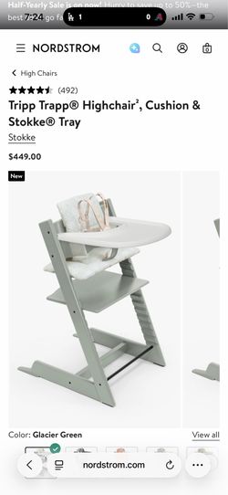 Tripp Trapp® Highchair², Cushion & Stokke® Tray