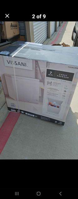 Vissani 7.0 cu. ft. chest freezer